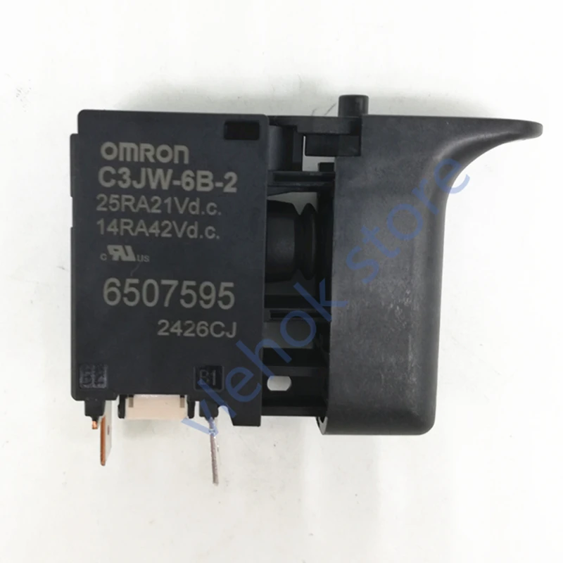 Оригинальный переключатель 650759-5 для Makita DJR187 DJR360 DJV140 DJR187D аксессуары для электроинструмента Запчасти для электроинструментов
Оригинальный переключатель 650759-5 для Makita DJR187 DJR360 DJV140 DJR187D аксессуары для электроинструмента Запчасти для электроинструментов