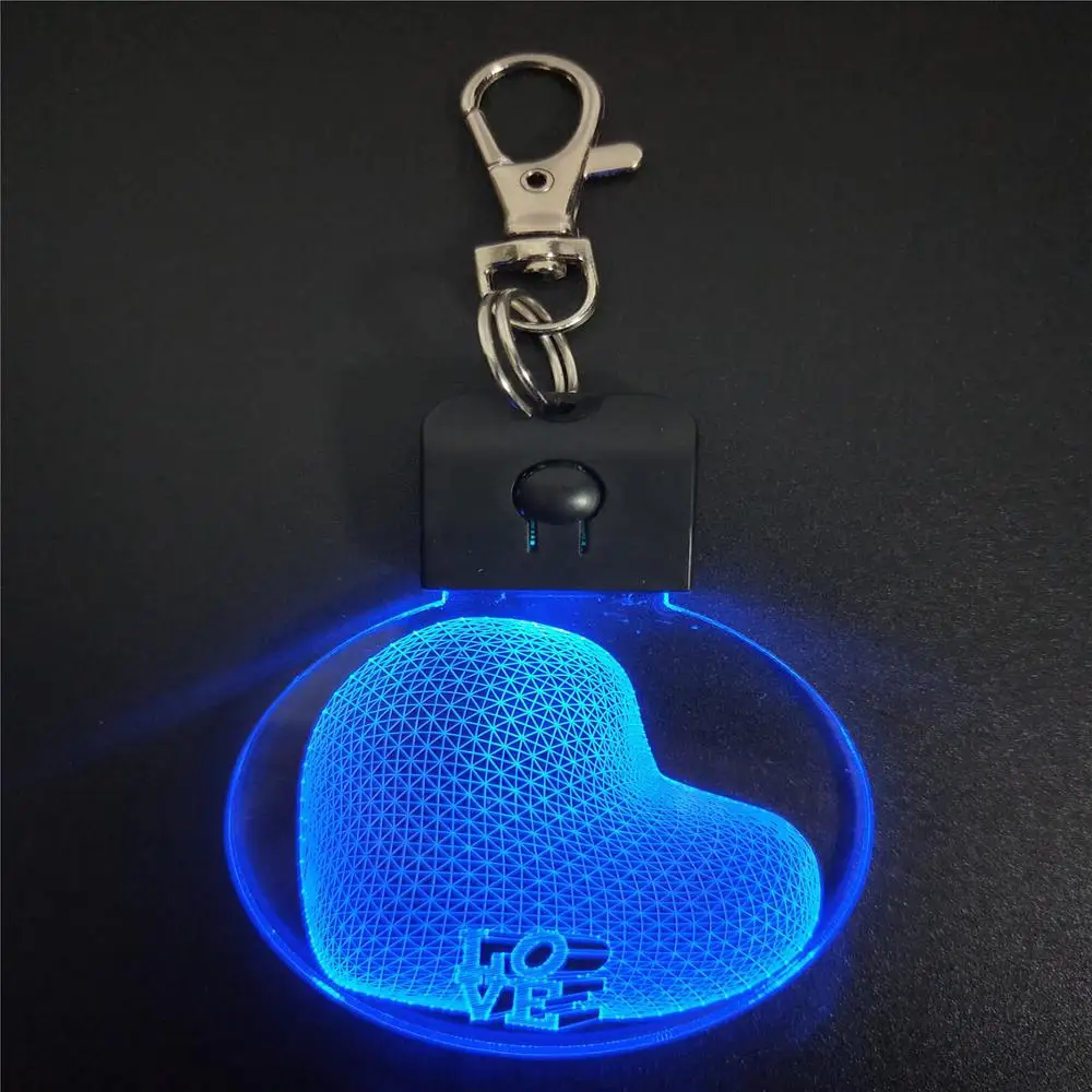 3D Arylic Night Light Keychain Love Shape LED Magical Table Lamp Lighting Colors Decoration Gift Dropshipping
3D Arylic Night Light Keychain Love Shape LED Magical Table Lamp Lighting Colors Decoration Gift Dropshipping