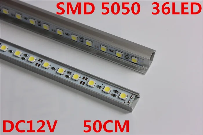 10pcs/lot 5050 LED Bar Light White Warm White 36LED/0.5M SMD Cabinet LED Rigid Strip DC 12V Showcase LED Hard Strip
10pcs/lot 5050 LED Bar Light White Warm White 36LED/0.5M SMD Cabinet LED Rigid Strip DC 12V Showcase LED Hard Strip