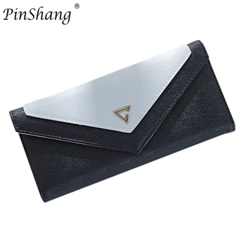 PinShang Simple Leisure Women Envelope PU Leather Wallet Fashion Elegant Button Clutch Bag Large Capacity Patchwork Handbag ZK25
PinShang Simple Leisure Women Envelope PU Leather Wallet Fashion Elegant Button Clutch Bag Large Capacity Patchwork Handbag ZK25