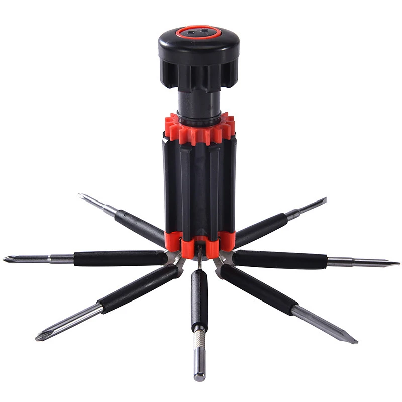 Jewii 8 in 1 Screwdriver Set LED Torch Light Up Phillips Slotted Multifunction Universal Screwdriver Repair Hand Tools
Jewii 8 in 1 Screwdriver Set LED Torch Light Up Phillips Slotted Multifunction Universal Screwdriver Repair Hand Tools