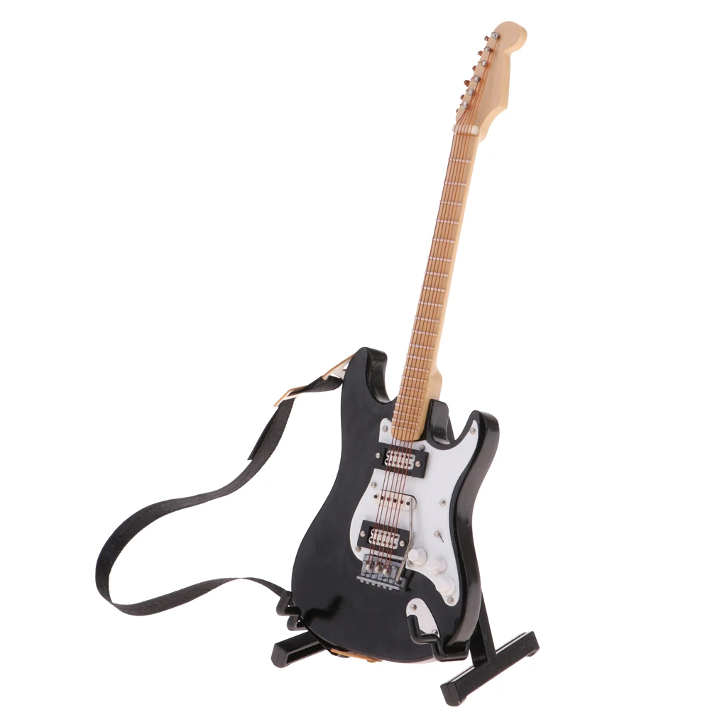 1/6 Dollhouse Music Instrument Ornament Miniature Electric Guitar With Stand, Doll House Decor Accessories
1/6 Dollhouse Music Instrument Ornament Miniature Electric Guitar With Stand, Doll House Decor Accessories