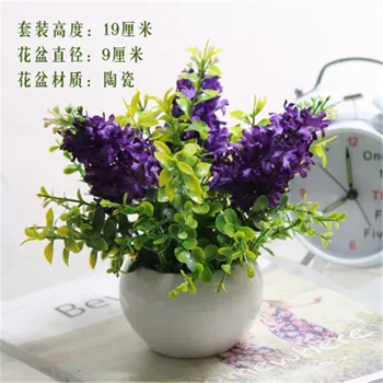 1 x Mini Potted Artificial Purple Lavender Green Plant Hnew House Home Wedding Festival Decoration Festival Artificial Flower
1 x Mini Potted Artificial Purple Lavender Green Plant Hnew House Home Wedding Festival Decoration Festival Artificial Flower