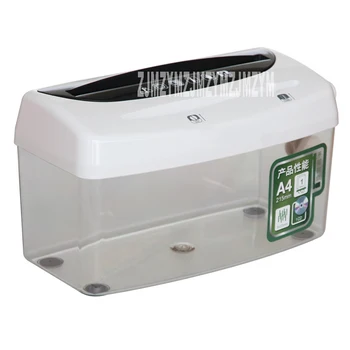9935 4L Mini Manual Del A4 Desktop Shredder Cutting Attachment For Card and Credit Card and CD Sheet 1/Shred Shredding 3 *23MM
9935 4L Mini Manual Del A4 Desktop Shredder Cutting Attachment For Card and Credit Card and CD Sheet 1/Shred Shredding 3 *23MM