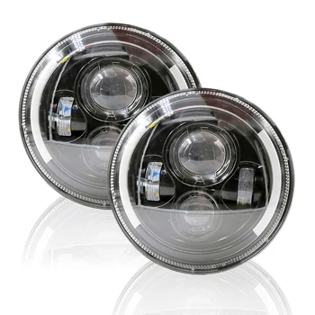 2pcs 7 inch LED Headlights For Lada 4x4 Urban With White Amber Turn Signal Headlamp For Jeep JK TJ Wrangler Land Rover Defender
2pcs 7 inch LED Headlights For Lada 4x4 Urban With White Amber Turn Signal Headlamp For Jeep JK TJ Wrangler Land Rover Defender