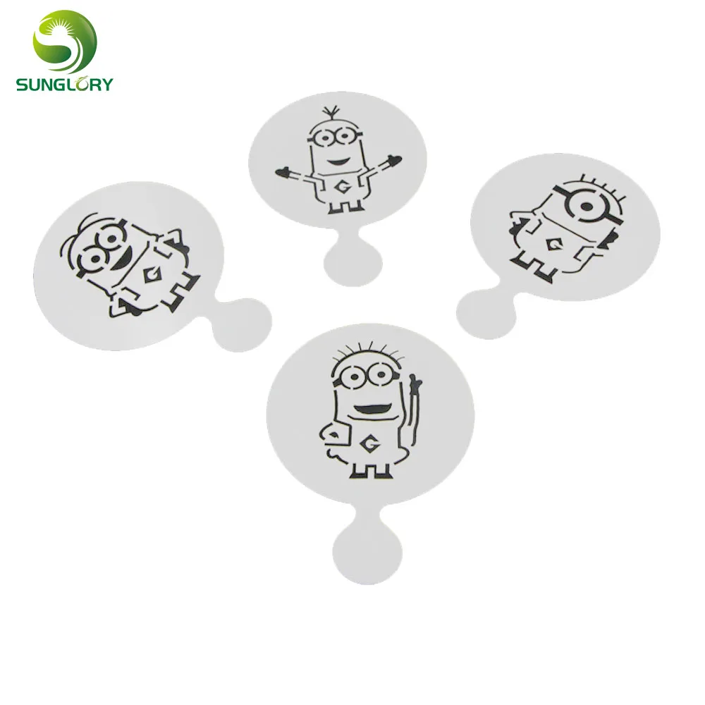 Small 4PCS/SET Cookie Stencil Coffee Cupcake Cake Stencil Decoration Kitchen Cake Template Mold Baking Tools For Cakes Bakeware
Small 4PCS/SET Cookie Stencil Coffee Cupcake Cake Stencil Decoration Kitchen Cake Template Mold Baking Tools For Cakes Bakeware