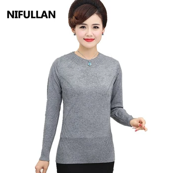 NIFULLAN Female Pullover 2020 New Autumn And Winter Women Long Sleeve Christmas Sweater jumper Knitting Tops For Mother
NIFULLAN Female Pullover 2020 New Autumn And Winter Women Long Sleeve Christmas Sweater jumper Knitting Tops For Mother