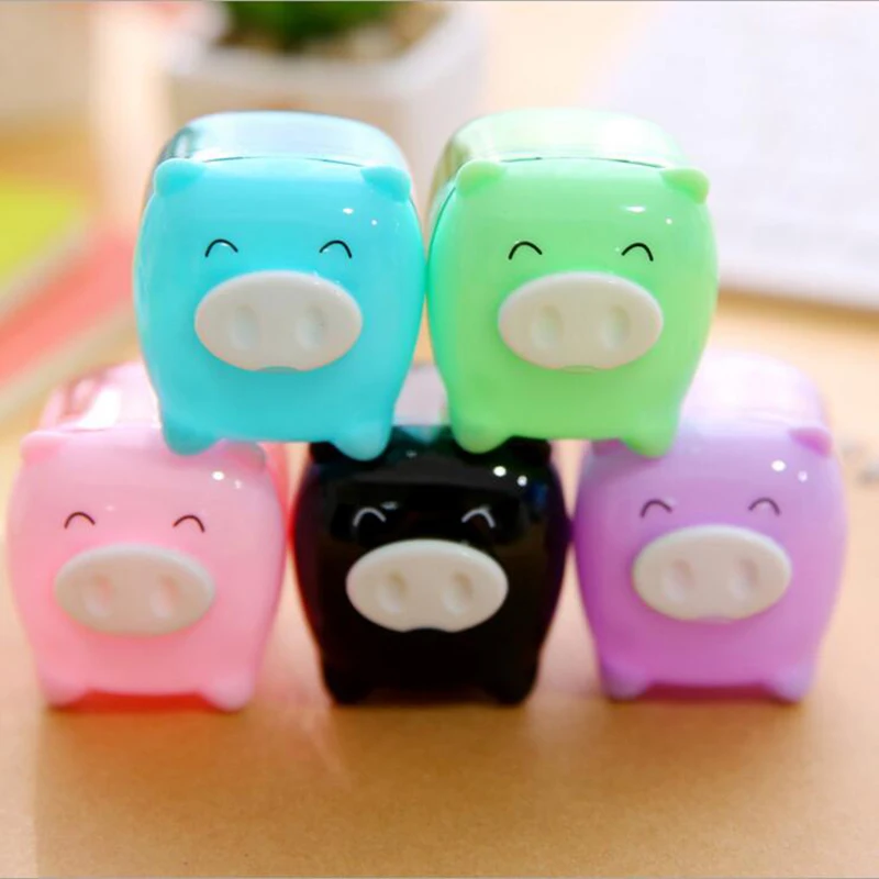 F44 1X Kawaii Cute Pig Design Candy Color Pencil Sharpener Mini School Office Supply Student Stationery Kids Gift
F44 1X Kawaii Cute Pig Design Candy Color Pencil Sharpener Mini School Office Supply Student Stationery Kids Gift
