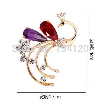 crystal brooch rhinestone peacock female pin brooch costume brooches women collar pins clips gift wholesale
crystal brooch rhinestone peacock female pin brooch costume brooches women collar pins clips gift wholesale