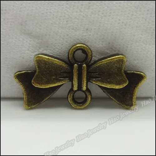 100pcs Vintage Charms Bow Pendant Antique bronze Fit Bracelets Necklace DIY Metal Jewelry Making
100pcs Vintage Charms Bow Pendant Antique bronze Fit Bracelets Necklace DIY Metal Jewelry Making