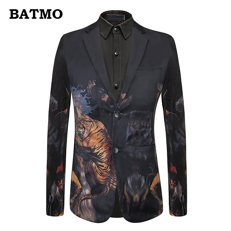 BATMO 2018 new arrival high quality velvet fashion printed casual blazers men,men's suits,night-club jackets plus-size 368-54
BATMO 2018 new arrival high quality velvet fashion printed casual blazers men,men's suits,night-club jackets plus-size 368-54