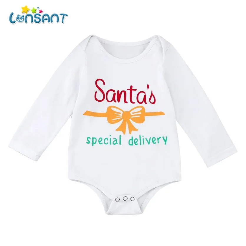 LONSANT Baby Rompers 2018 Baby Suit Baby Suit Toddler Baby Christmas Santa Long Sleeve Letter Print Romper Clothes E0740
LONSANT Baby Rompers 2018 Baby Suit Baby Suit Toddler Baby Christmas Santa Long Sleeve Letter Print Romper Clothes E0740