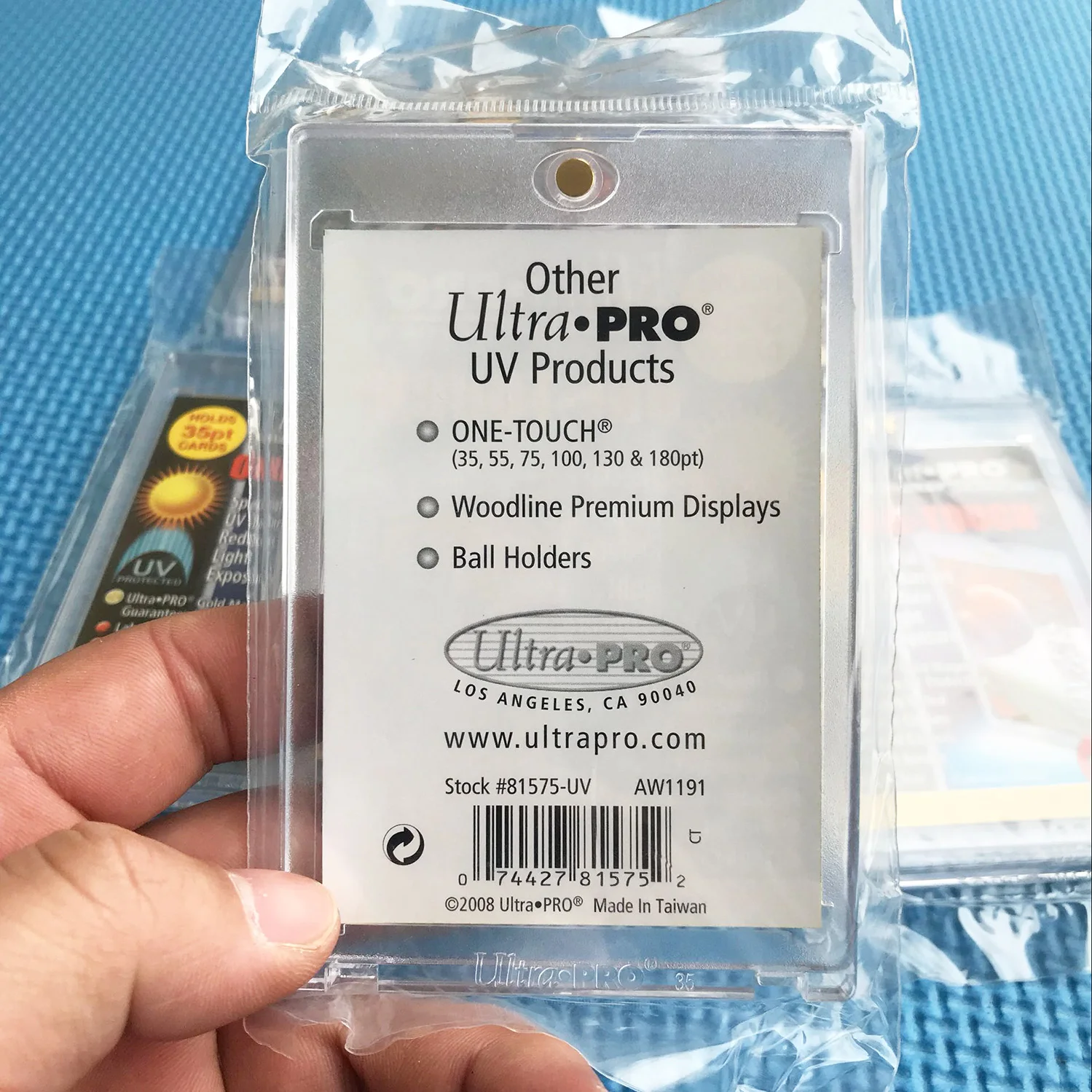 50 Ultra Pro One Touch Magnético 55pt Uv titular de tarjeta Display Funda 81909-uv 55