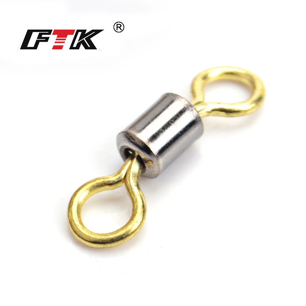 FTK Connector 1 Packs 1/0# 2/0# 3/0# 4/# 1# - 8# Fishing Rolling Swivel With Fast Lock Snap Fish Hook Lure Connector Terminal
FTK Connector 1 Packs 1/0# 2/0# 3/0# 4/# 1# - 8# Fishing Rolling Swivel With Fast Lock Snap Fish Hook Lure Connector Terminal