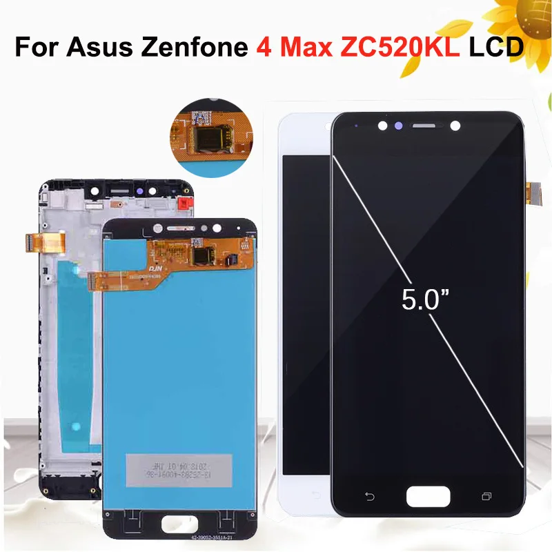 5.2''Original LCD Display For Asus Zenfone 4 Max ZC520KL Touch Screen Digitizer Assembly Replacement Black White With Frame
5.2''Original LCD Display For Asus Zenfone 4 Max ZC520KL Touch Screen Digitizer Assembly Replacement Black White With Frame