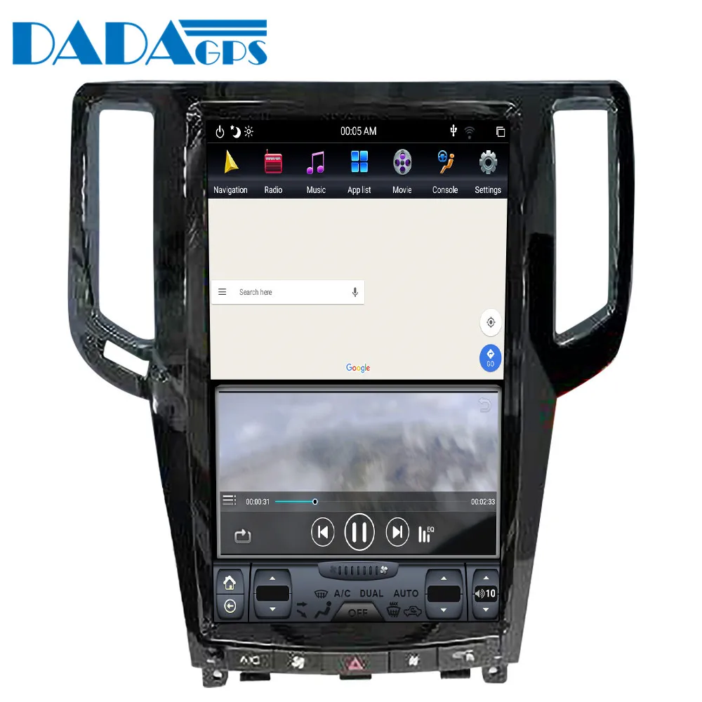 13.6"Tesla style Android 8.1 4GB RAM Car multimedia Radio player For Infiniti G25G37 2007-2013 GPS Map Navigation No dvd player
13.6"Tesla style Android 8.1 4GB RAM Car multimedia Radio player For Infiniti G25G37 2007-2013 GPS Map Navigation No dvd player