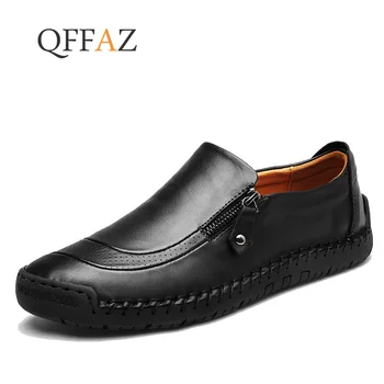 QFFAZ 2019 Big Size 38-48 Brand Genuine Leather Men Shoes Fashion Casual Shoes Breathable Men Flats Loafers Men's Driving Shoes
QFFAZ 2019 Big Size 38-48 Brand Genuine Leather Men Shoes Fashion Casual Shoes Breathable Men Flats Loafers Men's Driving Shoes