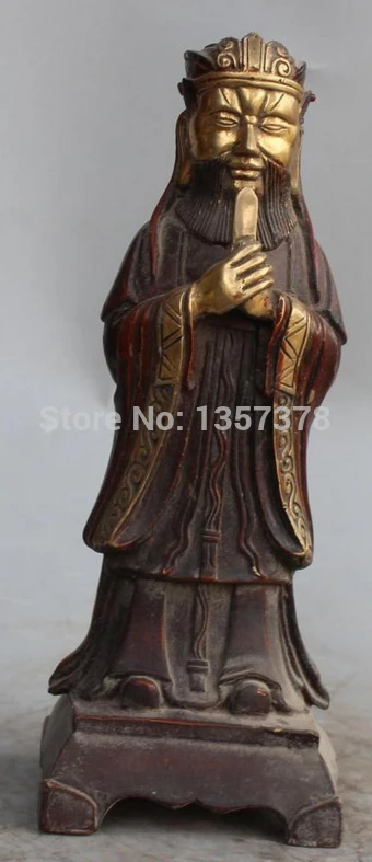 shitou 00324 10"Lucky Chinese Bronze Gilt God of wealth Bi Gan Mammon Statue discount 30% (C0324)
shitou 00324 10"Lucky Chinese Bronze Gilt God of wealth Bi Gan Mammon Statue discount 30% (C0324)