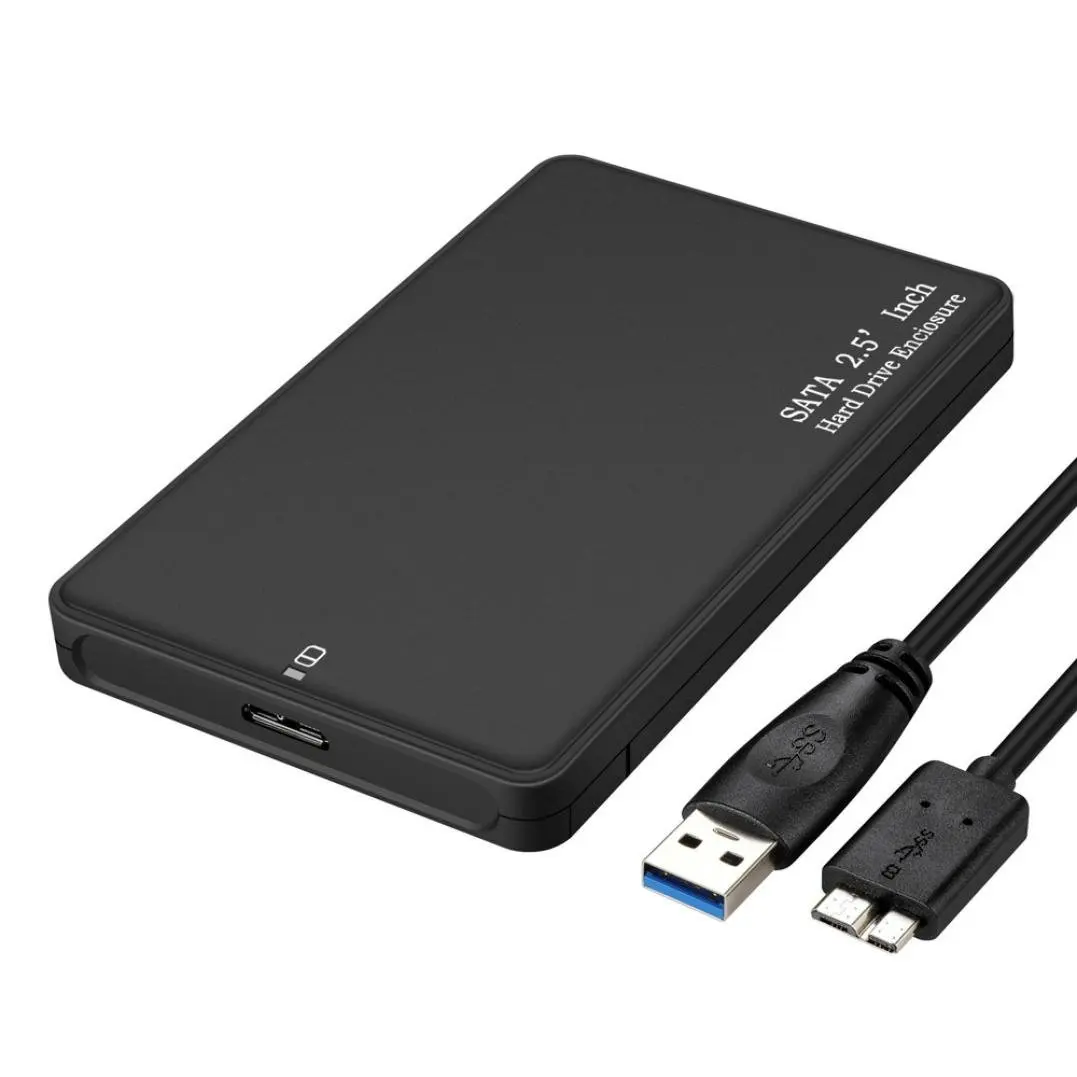 SATA 2.5 Inch Hard Drive Enclosure, USB 3.0 Portable External Hard Disk Case Cover Protective Box
SATA 2.5 Inch Hard Drive Enclosure, USB 3.0 Portable External Hard Disk Case Cover Protective Box
