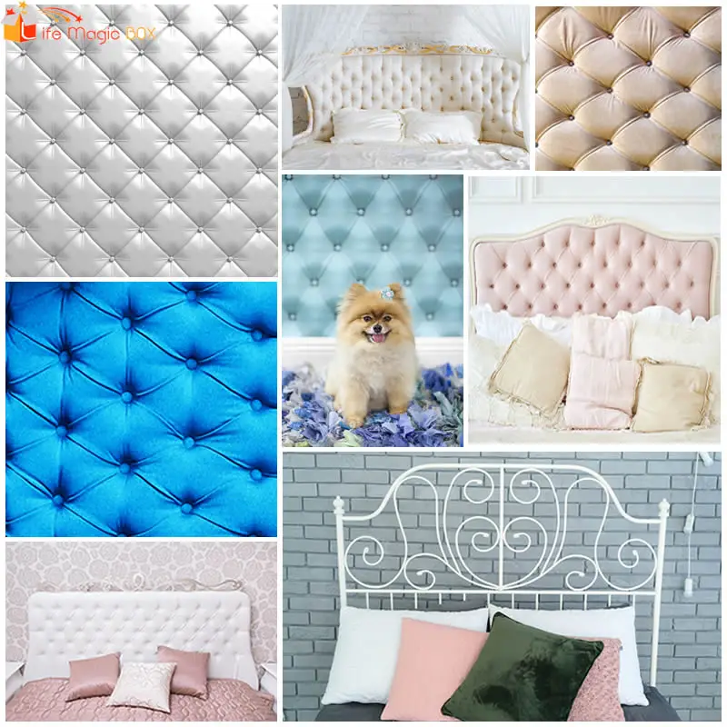 Bed Headboard Photography Backdrops Photo Background Room Wedding Birthday 8 March Photocall
Bed Headboard Photography Backdrops Photo Background Room Wedding Birthday 8 March Photocall