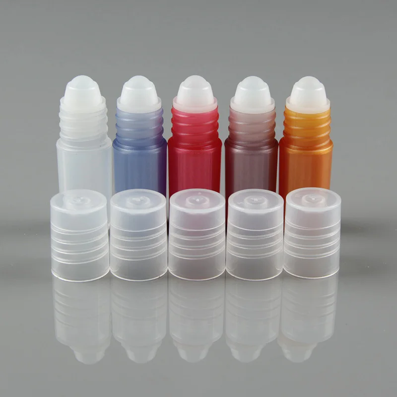 100pcs/lot Colorful 3ml Plastic Roll On Bottles For Essential Oils In Refillable Bottles PP Frangrance Perfume Package With Lid
100pcs/lot Colorful 3ml Plastic Roll On Bottles For Essential Oils In Refillable Bottles PP Frangrance Perfume Package With Lid