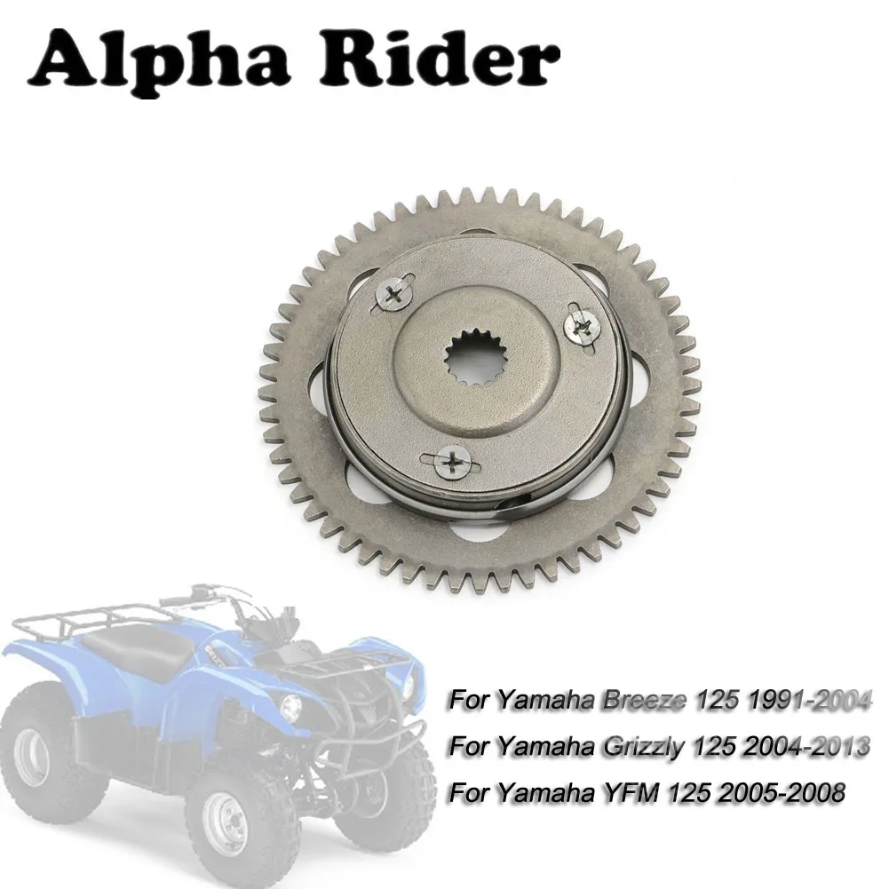ATV Parts One Way Starter Clutch Driven Gear Kit For Yamaha Breeze 125 1991-2004 / Grizzly 125 2004-2013 / YFM 125 2005-2008
ATV Parts One Way Starter Clutch Driven Gear Kit For Yamaha Breeze 125 1991-2004 / Grizzly 125 2004-2013 / YFM 125 2005-2008