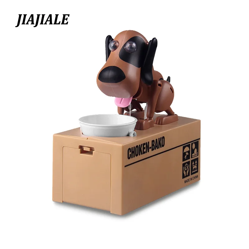 So Cute Piggy Bank Dog Super Fun Cartoon Money-boxes Automatic Stole Coin Saving Banks Money Saving Box Toys Gifts for kid
So Cute Piggy Bank Dog Super Fun Cartoon Money-boxes Automatic Stole Coin Saving Banks Money Saving Box Toys Gifts for kid