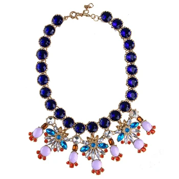 CirGen,Fashion Women Brand Vintage bijoux Big Blue Crystal Chain Collar Flower Pendant Statement Choker Necklace Jewelry Item
CirGen,Fashion Women Brand Vintage bijoux Big Blue Crystal Chain Collar Flower Pendant Statement Choker Necklace Jewelry Item