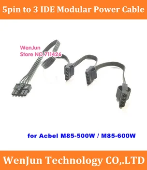 Free Shipping new 5pin male 1 to 3 IDE molex 4pin Modular Power Supply Cable for Acbel M85-500W / M85-600W PSU
Free Shipping new 5pin male 1 to 3 IDE molex 4pin Modular Power Supply Cable for Acbel M85-500W / M85-600W PSU