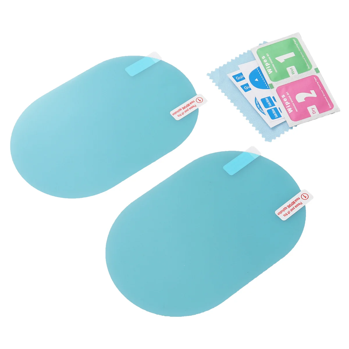 2PC Car Rearview Mirror Ellipse Protect Film Anti-Glare Anti-Scratch HD Rainproof Rear View Mirror Clear Film with Tools A30
2PC Car Rearview Mirror Ellipse Protect Film Anti-Glare Anti-Scratch HD Rainproof Rear View Mirror Clear Film with Tools A30