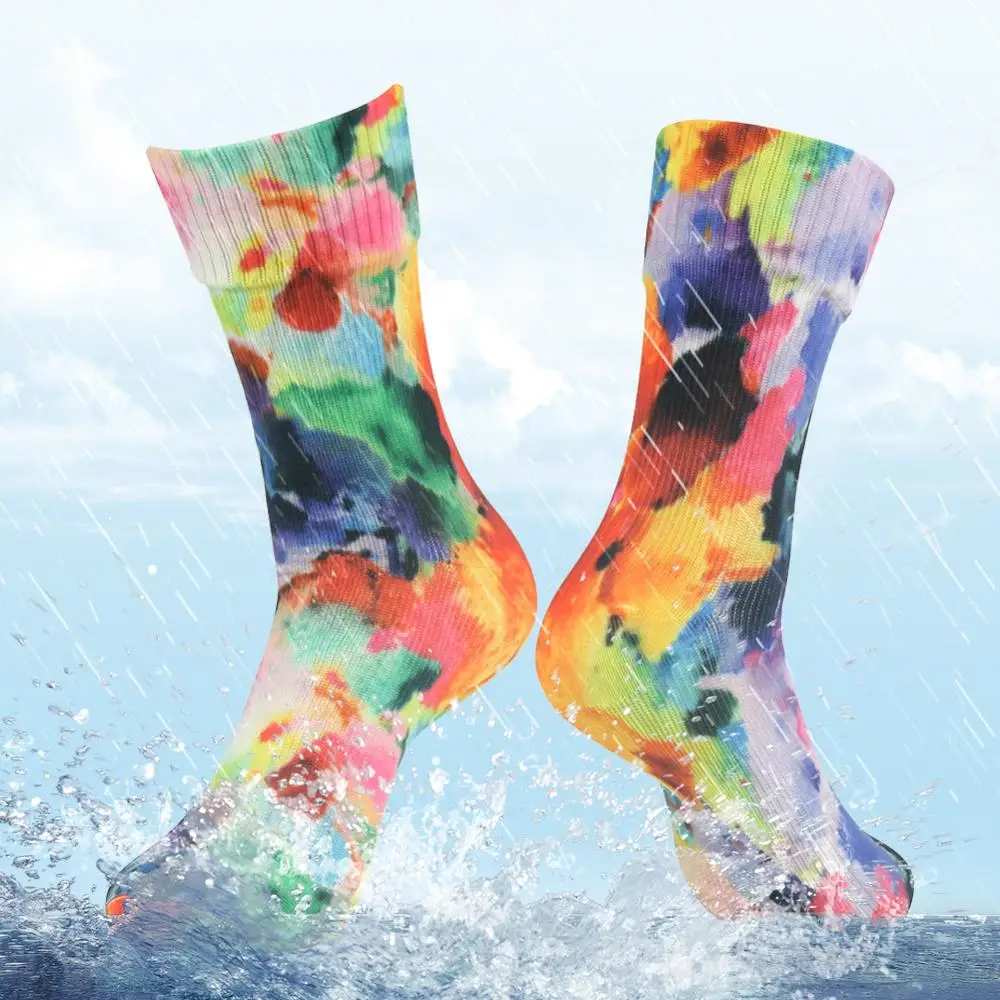 RANDY SUN Mid Calf Digital Printing Waterproof Socks For Outdoor Sports Cycling Climbing Camping Hiking Golf Basketball Soccer
RANDY SUN Mid Calf Digital Printing Waterproof Socks For Outdoor Sports Cycling Climbing Camping Hiking Golf Basketball Soccer