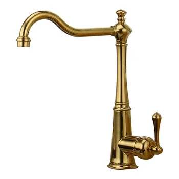 Kitchen Sink Faucets Hot & Cold Brass Sink Mixer Tap Single Handle Deck Mounted Water Crane Tap Gold/Rose gold Kitchen Faucet
Kitchen Sink Faucets Hot & Cold Brass Sink Mixer Tap Single Handle Deck Mounted Water Crane Tap Gold/Rose gold Kitchen Faucet