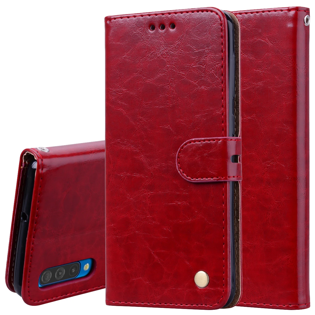 Quality Leather Wallet Case For Samsung Galaxy A50 A505FN/DS Global Phone Flip Case On Samsung SM-A505F/DS Silicon Cover Funda
Quality Leather Wallet Case For Samsung Galaxy A50 A505FN/DS Global Phone Flip Case On Samsung SM-A505F/DS Silicon Cover Funda