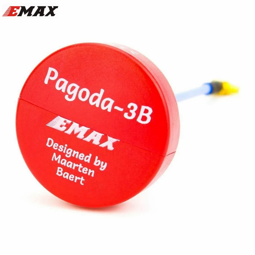 

EMAX Pagoda 3B 5.8G 90mm Long RHCP W/ MMCX by Maarten Baert FPV VTX Antenna Red For RC Models Drone Spare Part Accs