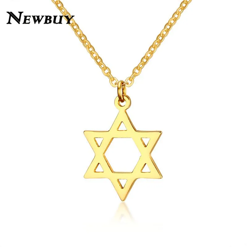 NEWBUY Gold Color Stainless Steel Six-pointed Star Pendant Necklace For Women Men Statement Party Jewelry Dropship
NEWBUY Gold Color Stainless Steel Six-pointed Star Pendant Necklace For Women Men Statement Party Jewelry Dropship