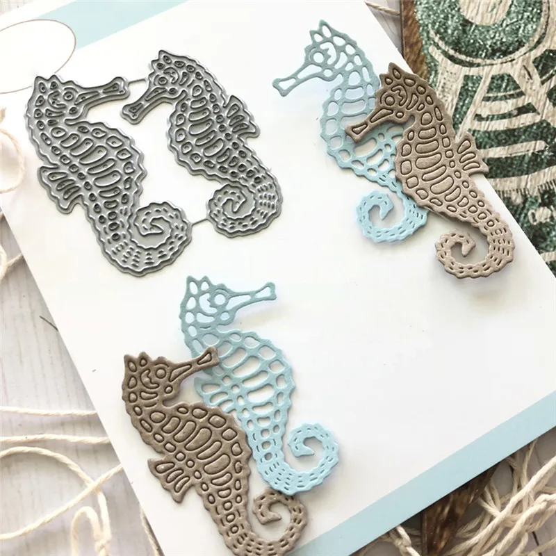DiyArts 1 Pcs/lot Metal Cutting Dies Scrapbooking For Card Making DIY Embossing Cuts New Craft Die Seahorse Element
DiyArts 1 Pcs/lot Metal Cutting Dies Scrapbooking For Card Making DIY Embossing Cuts New Craft Die Seahorse Element