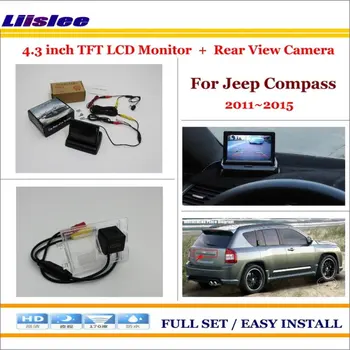 Liislee For Jeep Compass 2011~2015 Car Rearview Camera + 4.3" LCD Screen Monitor = 2 in 1 Parking Assistance System
Liislee For Jeep Compass 2011~2015 Car Rearview Camera + 4.3" LCD Screen Monitor = 2 in 1 Parking Assistance System
