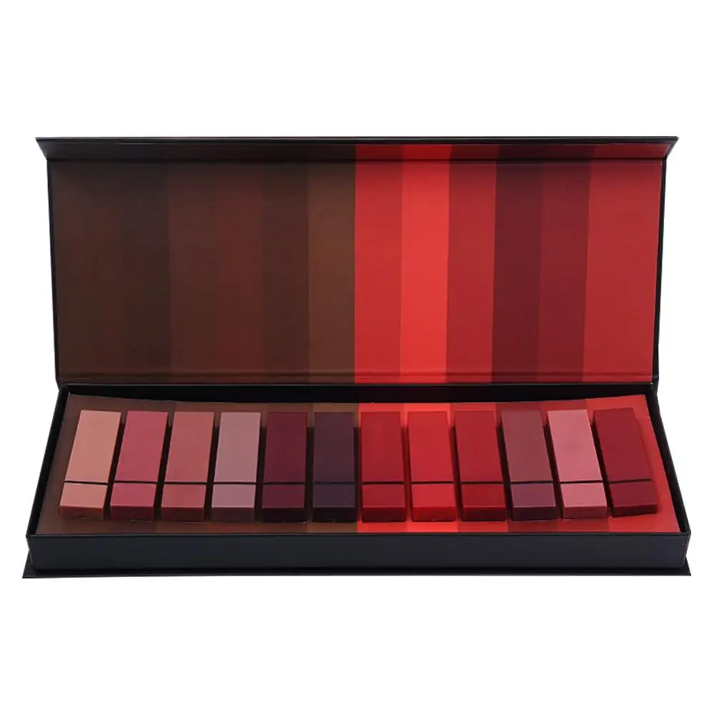 12 Pcs Matte Lipstick Gift Set Long Lasting Highly Pigmented Red Lipstick Makeup Cosmetic
12 Pcs Matte Lipstick Gift Set Long Lasting Highly Pigmented Red Lipstick Makeup Cosmetic