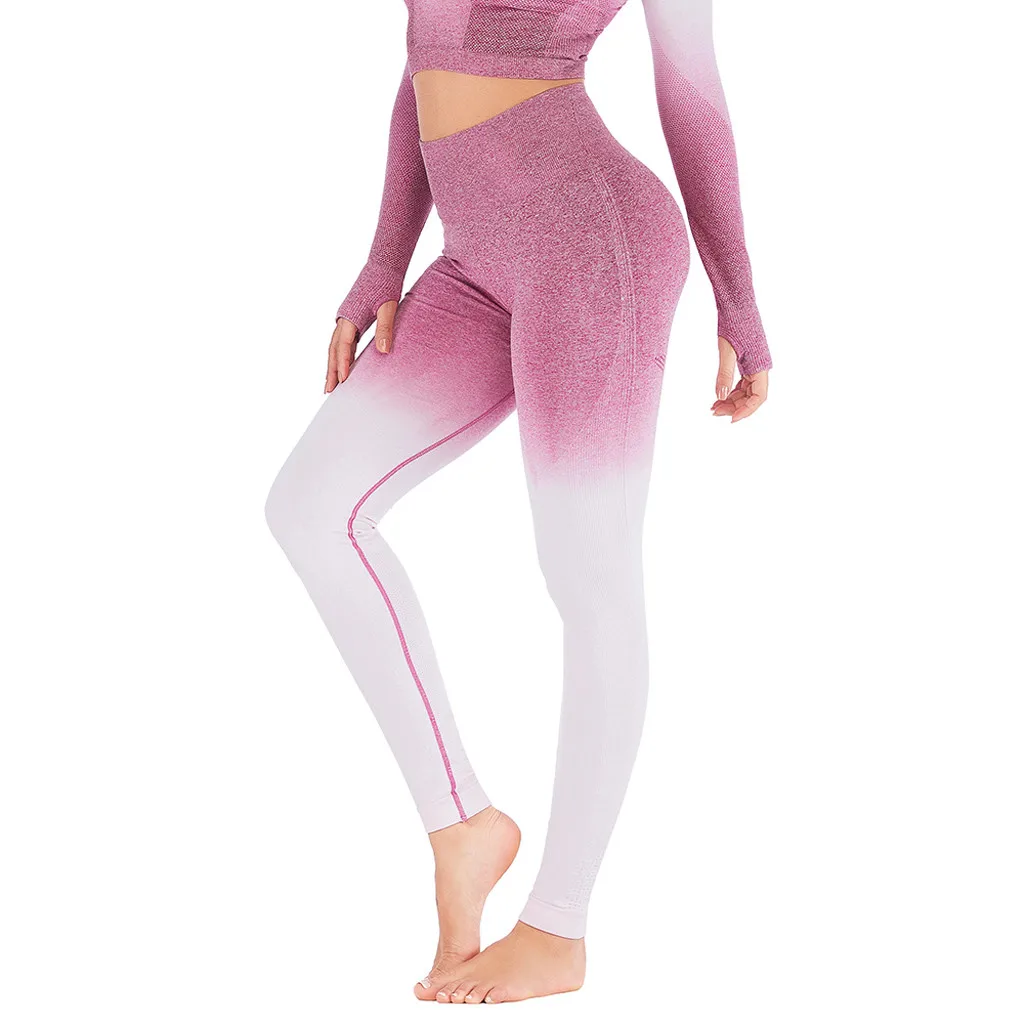 Perimedes Yoga Leggings Compression Women's Sports Gym Yoga Pants Slim Ombre slim Seamless Leggings Sport Fitness Pants#G35
Perimedes Yoga Leggings Compression Women's Sports Gym Yoga Pants Slim Ombre slim Seamless Leggings Sport Fitness Pants#G35