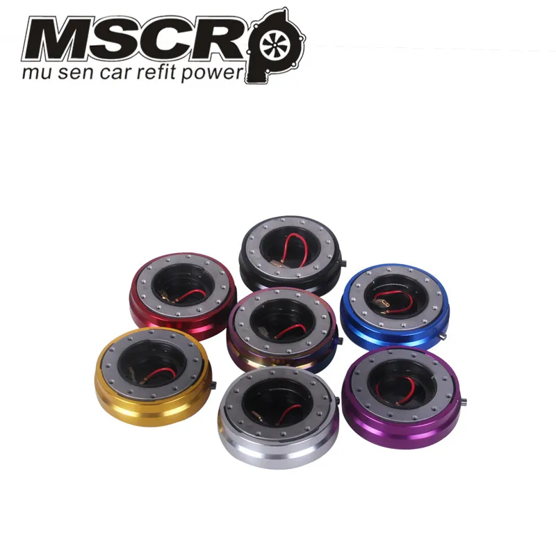 Thin Version 6 Hole Neo Steering Wheel Quick Release Hub Adapter Snap Off Boss kit Sliver/Purple/Blue/Golden/Black/Red
Thin Version 6 Hole Neo Steering Wheel Quick Release Hub Adapter Snap Off Boss kit Sliver/Purple/Blue/Golden/Black/Red