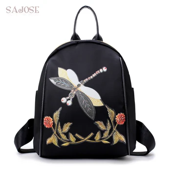 Women Backpack Fashion High Quality Natinoal Printed Flowers Ladies Casual Designer Shoulder Bag Oxford Cloth Student Bag SAJOSE
Women Backpack Fashion High Quality Natinoal Printed Flowers Ladies Casual Designer Shoulder Bag Oxford Cloth Student Bag SAJOSE