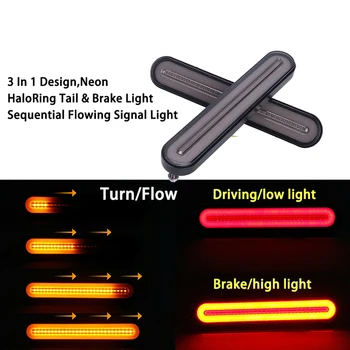 CARLitek Led Dual Color Car RV Trailer Truck Lights Rear Tail Light Halo Neon Flowing Turn Signal Stop Brake Lamp
CARLitek Led Dual Color Car RV Trailer Truck Lights Rear Tail Light Halo Neon Flowing Turn Signal Stop Brake Lamp
