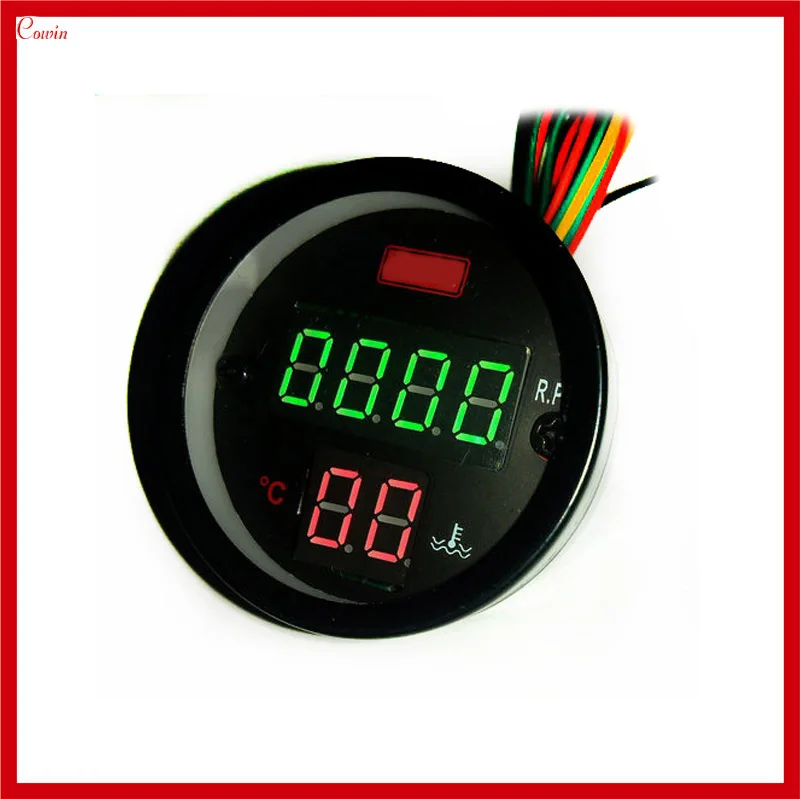 New 2 Functions 12v LED Car Motorcycle Tachometer Tach Gauge RPM Meter + Thermometers Temperature Gauge
New 2 Functions 12v LED Car Motorcycle Tachometer Tach Gauge RPM Meter + Thermometers Temperature Gauge