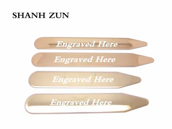 SHANH ZUN 4 pcs Custom Shirt Dress Collar Stay Personalised Collar Bones Stiffeners 2.2" /2.5" Men's Gift in Leather Wallet
SHANH ZUN 4 pcs Custom Shirt Dress Collar Stay Personalised Collar Bones Stiffeners 2.2" /2.5" Men's Gift in Leather Wallet