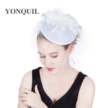 Ladies bridal headpieces fancy races wedding hats veils fascinators feather party tocados sombreros bodas imitation sinamay hats
Ladies bridal headpieces fancy races wedding hats veils fascinators feather party tocados sombreros bodas imitation sinamay hats