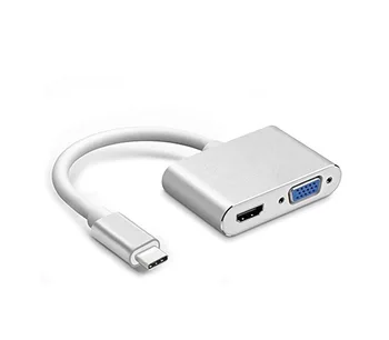 Quevinal 100pcs New USB Type-c to HDMI 4K VGA USB C HDMI VGA Adapter for MacBook Pro ChromeBook Huawei Mate 10 Samsung
Quevinal 100pcs New USB Type-c to HDMI 4K VGA USB C HDMI VGA Adapter for MacBook Pro ChromeBook Huawei Mate 10 Samsung