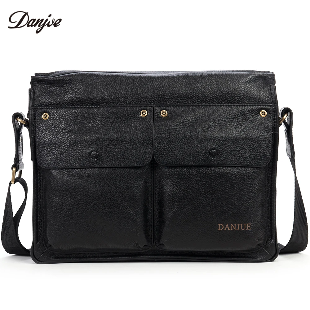 DANJUE Genuine Leather Business Men Briefcase Bag Male Fashion Real Leather Messenger Bag High Quality Men Travel Shoulder Bag 
DANJUE Genuine Leather Business Men Briefcase Bag Male Fashion Real Leather Messenger Bag High Quality Men Travel Shoulder Bag