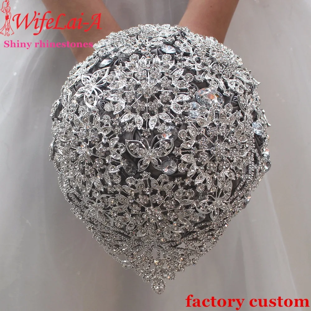WifeLai-A Super Shiny Drop Rhinestones Wedding Bouquet ,Gorgeous Crystal Bride Bouquet Durable Heavy Diamond Marry Flowers W2117
WifeLai-A Super Shiny Drop Rhinestones Wedding Bouquet ,Gorgeous Crystal Bride Bouquet Durable Heavy Diamond Marry Flowers W2117