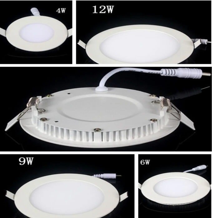 Ultra Thin Led Panel Downlight 3w 4w 6w 9w 12w 15w 18w Round LED Ceiling Recessed Light AC85-265V LED Panel Light SMD2835
Ultra Thin Led Panel Downlight 3w 4w 6w 9w 12w 15w 18w Round LED Ceiling Recessed Light AC85-265V LED Panel Light SMD2835