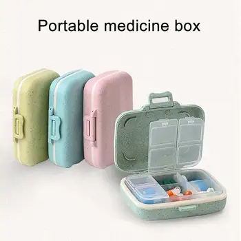 Portable Lattices Pill Case Pill Box 6 Compartment Travel Vitamin Medicine Organizer Case Removable Inner Divider Container DFA
Portable Lattices Pill Case Pill Box 6 Compartment Travel Vitamin Medicine Organizer Case Removable Inner Divider Container DFA